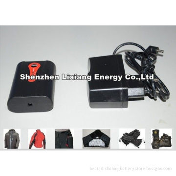 4 Temp Control Heated Jacket Battery Pack For Snow Sportswear